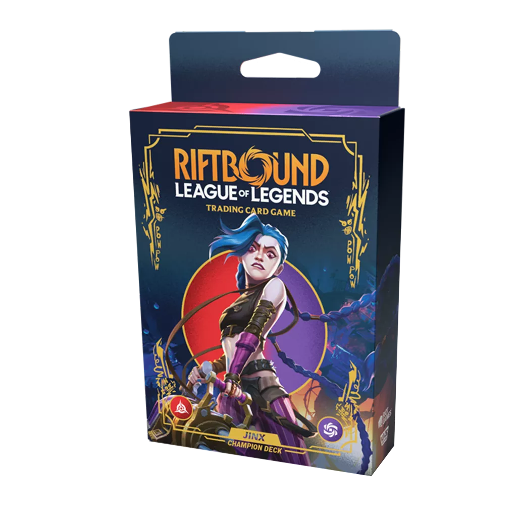 Riftbound: LoL TCG Origins Jinx Champ. Deck (4)