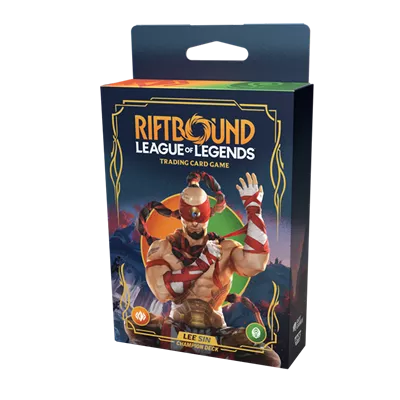 Riftbound: Origins Lee Sin champion display (4)
