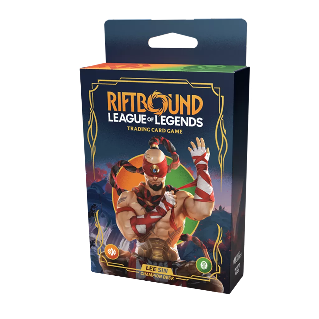 Riftbound: LoL TCG Origins Lee Sin Champ. Deck (4)