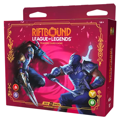 Riftbound: Vendetta Showdown Deck Zed vs Shen (4)