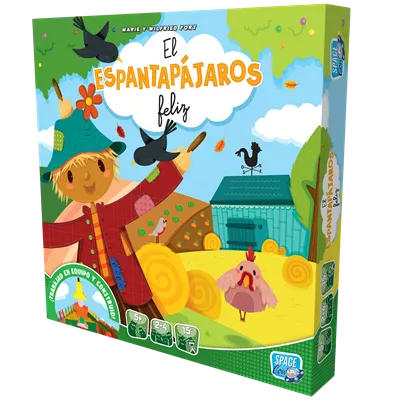 El espantap&aacute;jaros feliz