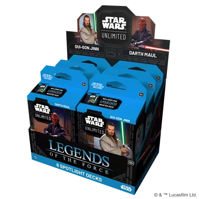 SWU: Legends of the Force Spotlight Decks (6)