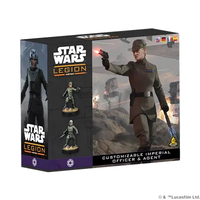 SW Legion: Customizable imperial officer and agent