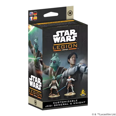 SW Legion: customizable Jedi general and Knight