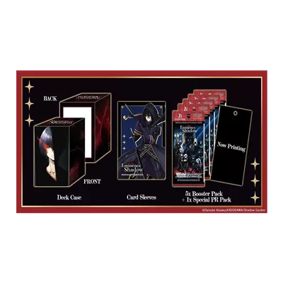 Weiss Schwarz The Eminence in Shadow Supply Set