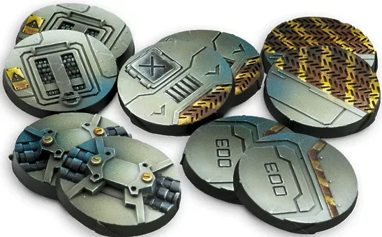 25mm Scenery Bases, Alpha Series - Infinity