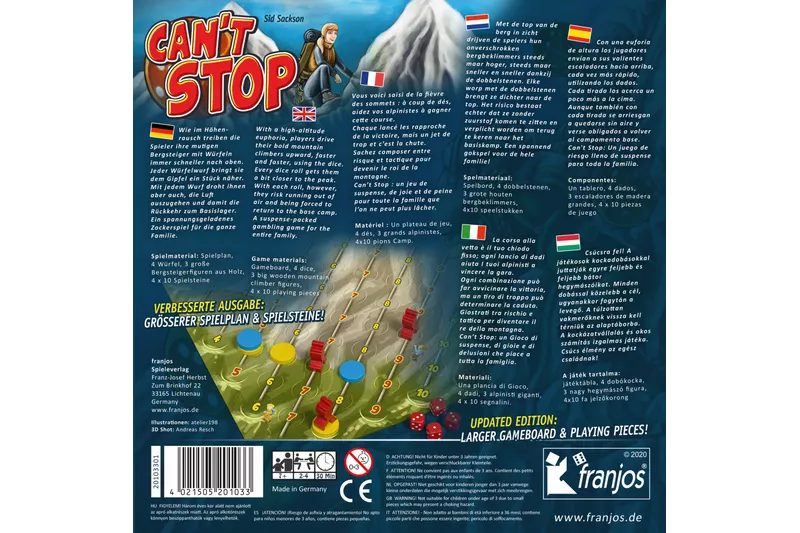 CAN'T STOP (ENG/ESP)