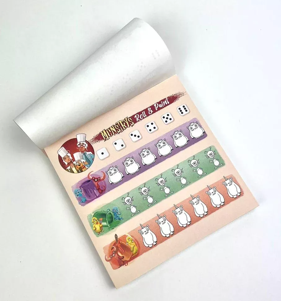 Monstrys Roll & Paint (ES/CAT/EN)
