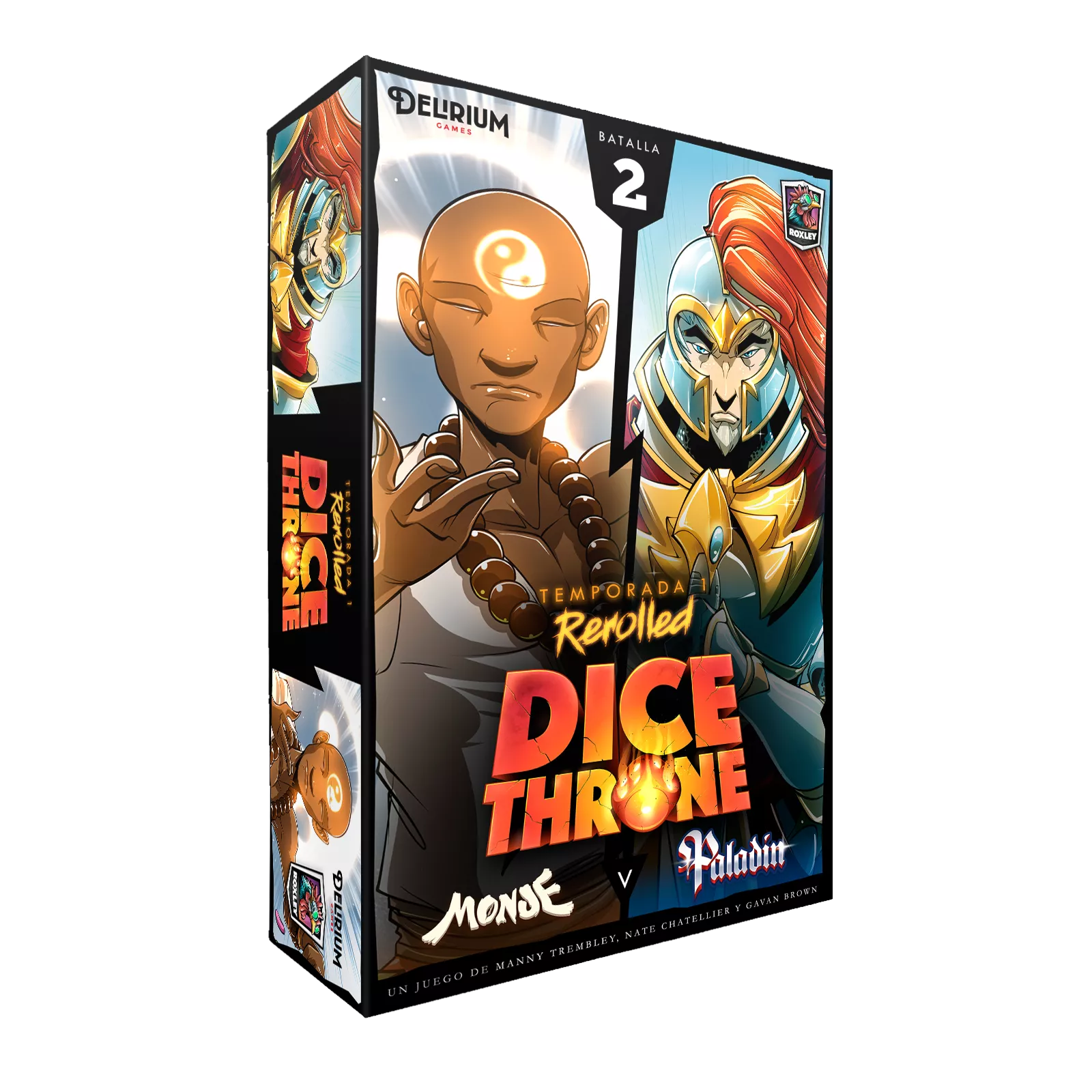Monje Vs Palad&iacute;n - Dice Throne