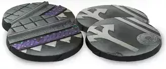 40mm Scenery Bases, Gamma Series - Infinity