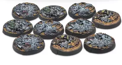 25mm Scenery Bases, Delta Series - Infinity