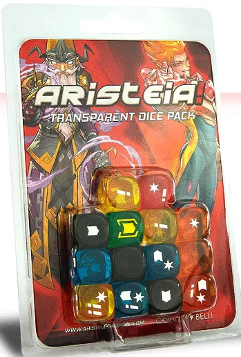 Transparent Dice Pack - Aristeia!