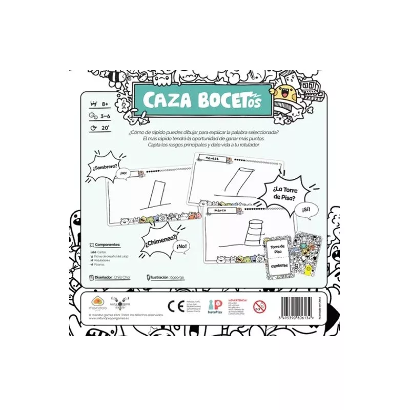 Caza bocetos
