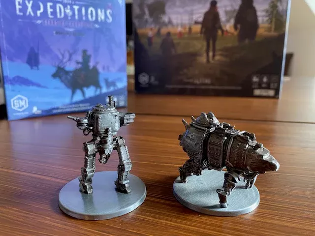 Pack de Mechs met&aacute;licos - Los engranajes de la corrupci&oacute;n - Expediciones