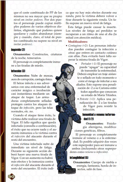 Gu&iacute;a De G&eacute;nero: Superpoderes - Savage Worlds