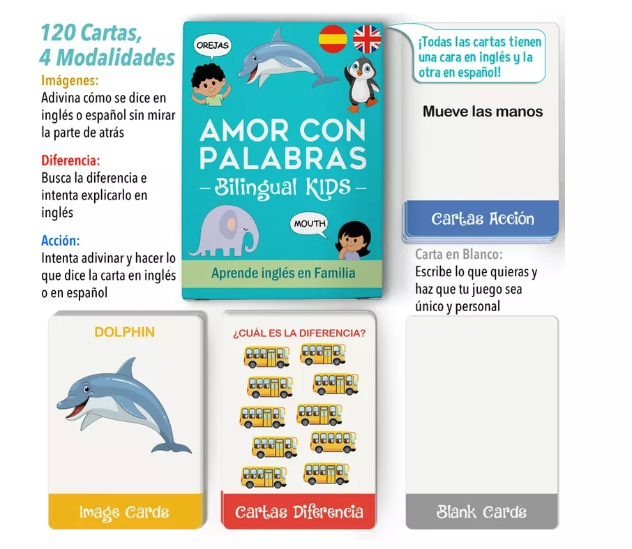 Amor con Palabras: Bilingual Kids