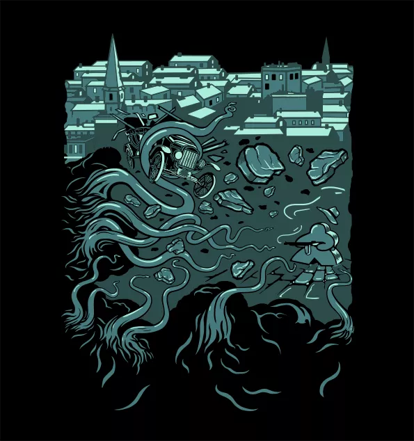 Camiseta Unisex Arkham Meeple