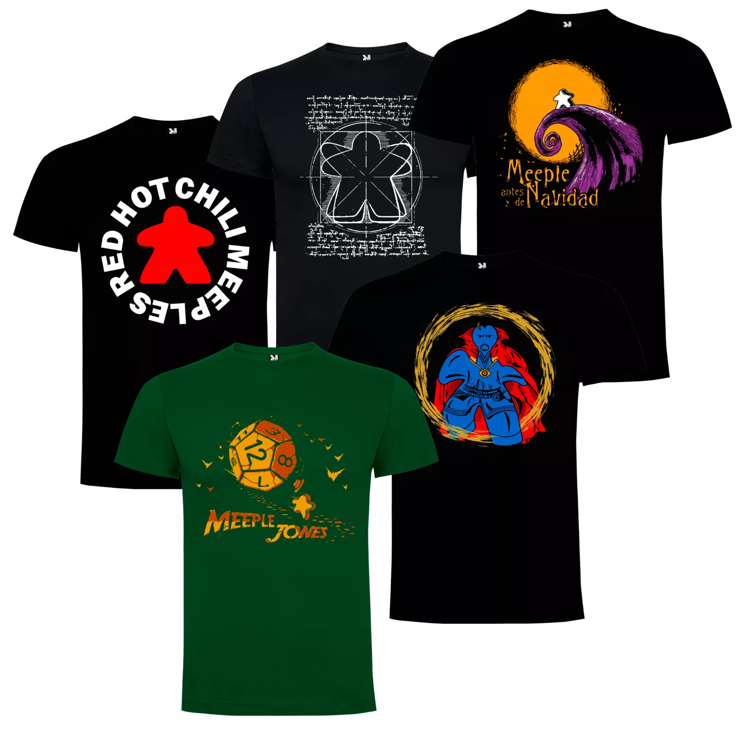 Pack Implementaci&oacute;n Camisetas Nuevas Maldito Games